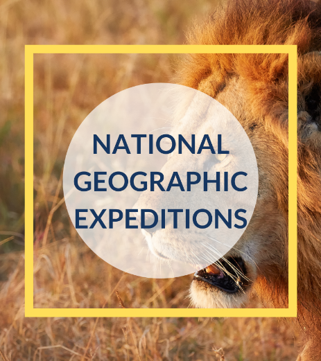 Locandina della sezione dedicata ai viaggi National Geographic Expeditions